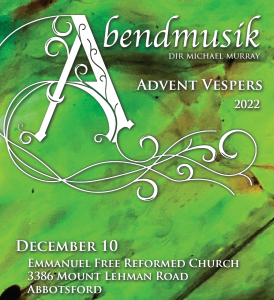 Abbotsford Advent Vespers 2022 thumbnail for video