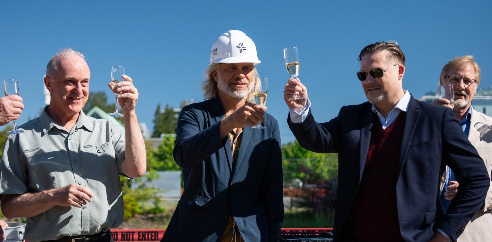 Toasts - Jay Teichroeb, Ken Friesen, Nick Sully, and Wayne Bremner